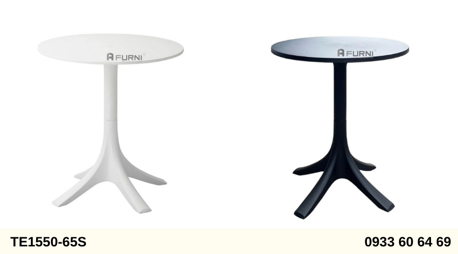 Bàn cafe ban công nhựa đúc TE1550-65S
