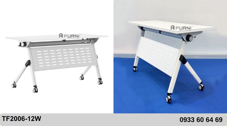 Bàn đào tạo xếp gọn có bánh xe TF2006-12W