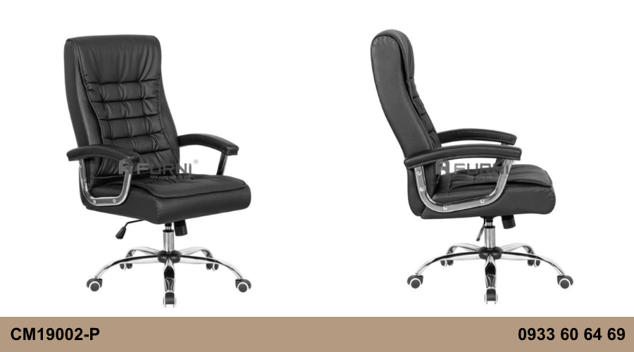 Ghế trưởng phòng lưng cao gật gù thư giãn CM19002-P