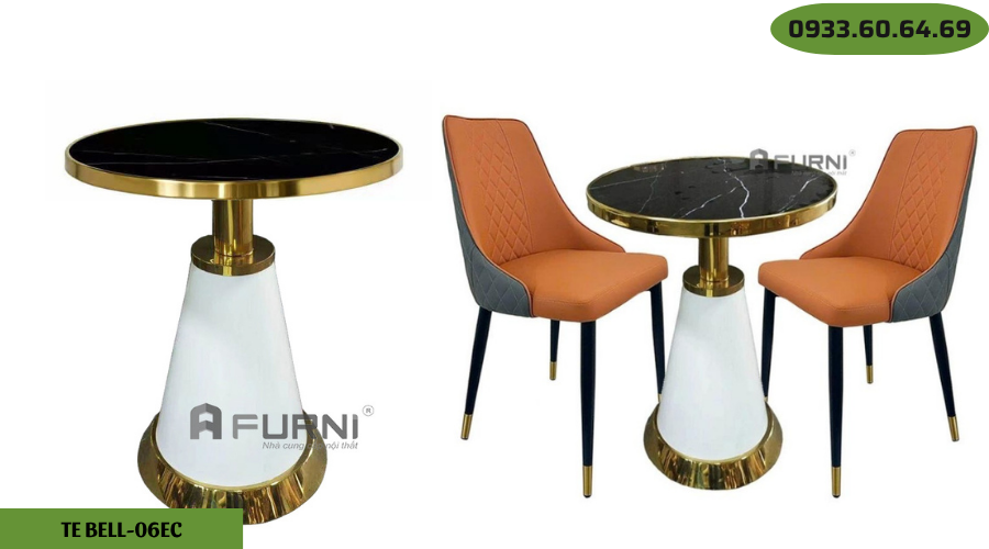 Bàn cafe tiếp khách nhập khẩu TE BELL-06EC