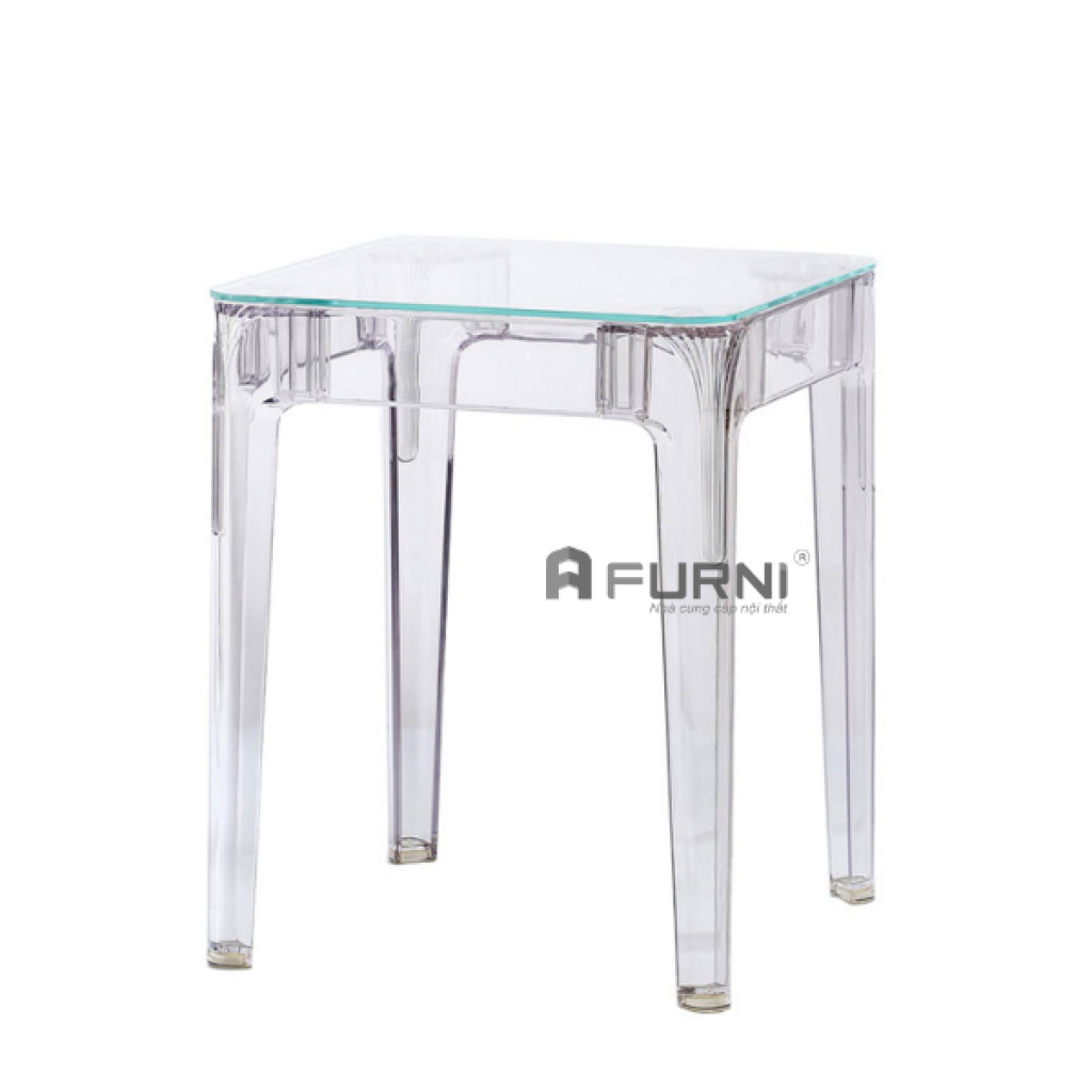 Bàn tư vấn tiếp khách mặt kính