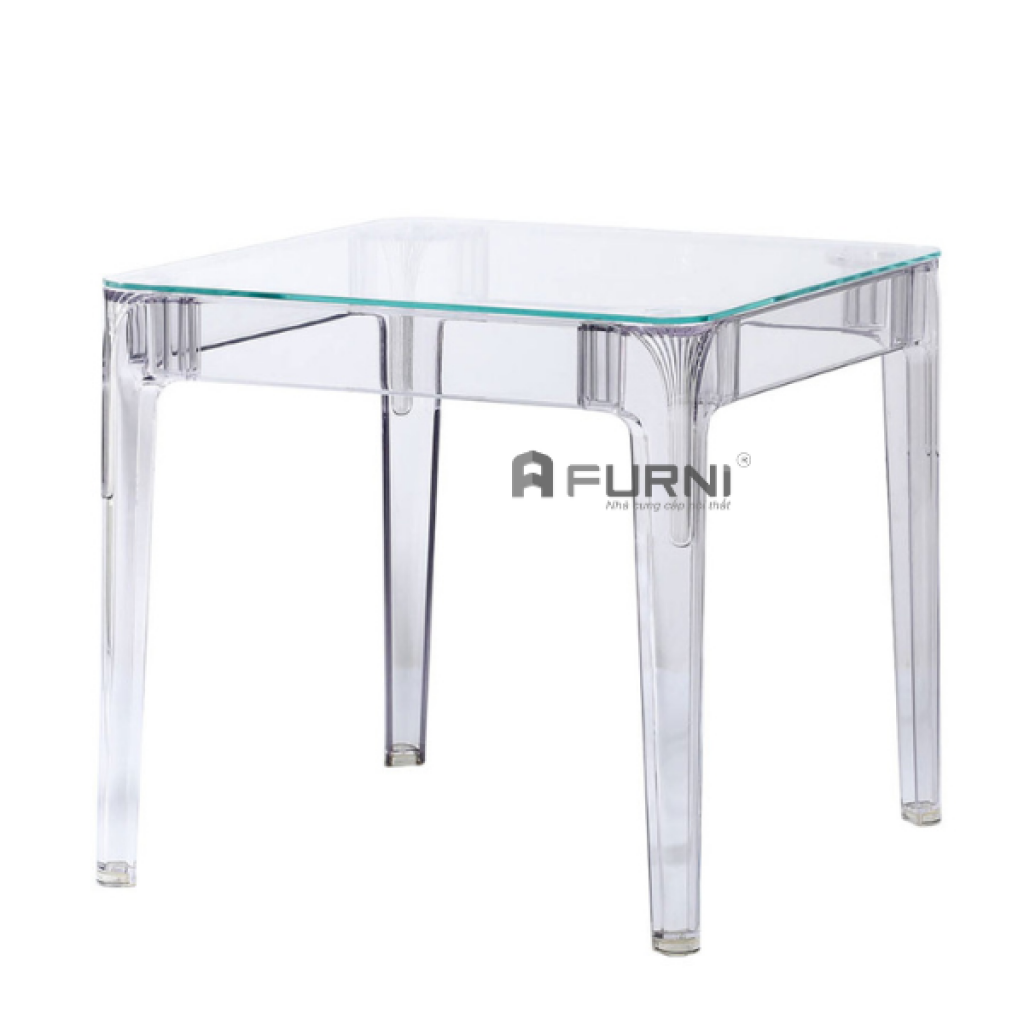 Bàn tư vấn mặt kính trong suốt