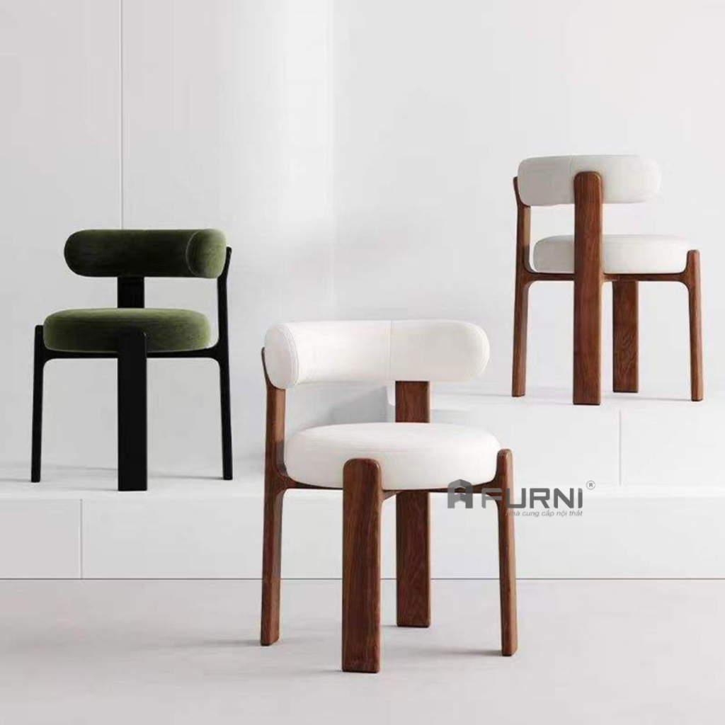 Ghế nhà hàng gỗ bọc nệm sang trọng CN12 Ranite-F