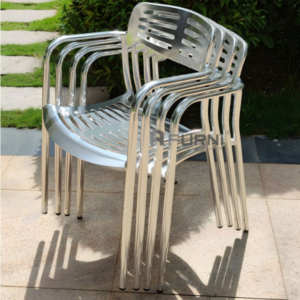 Ghế ban công ngoài trời hợp kim nhôm cao cấp CC07001-A