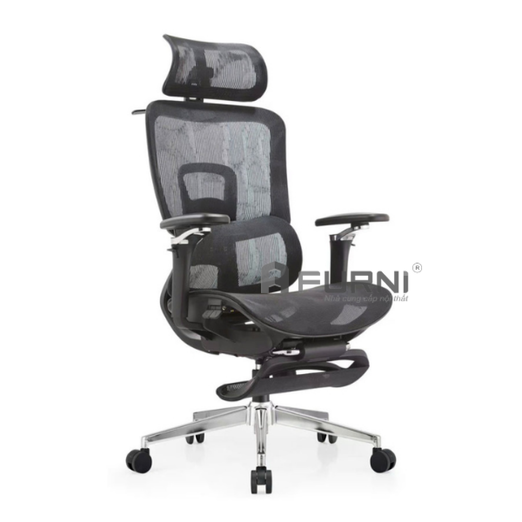 Ghế công thái học có gác chân