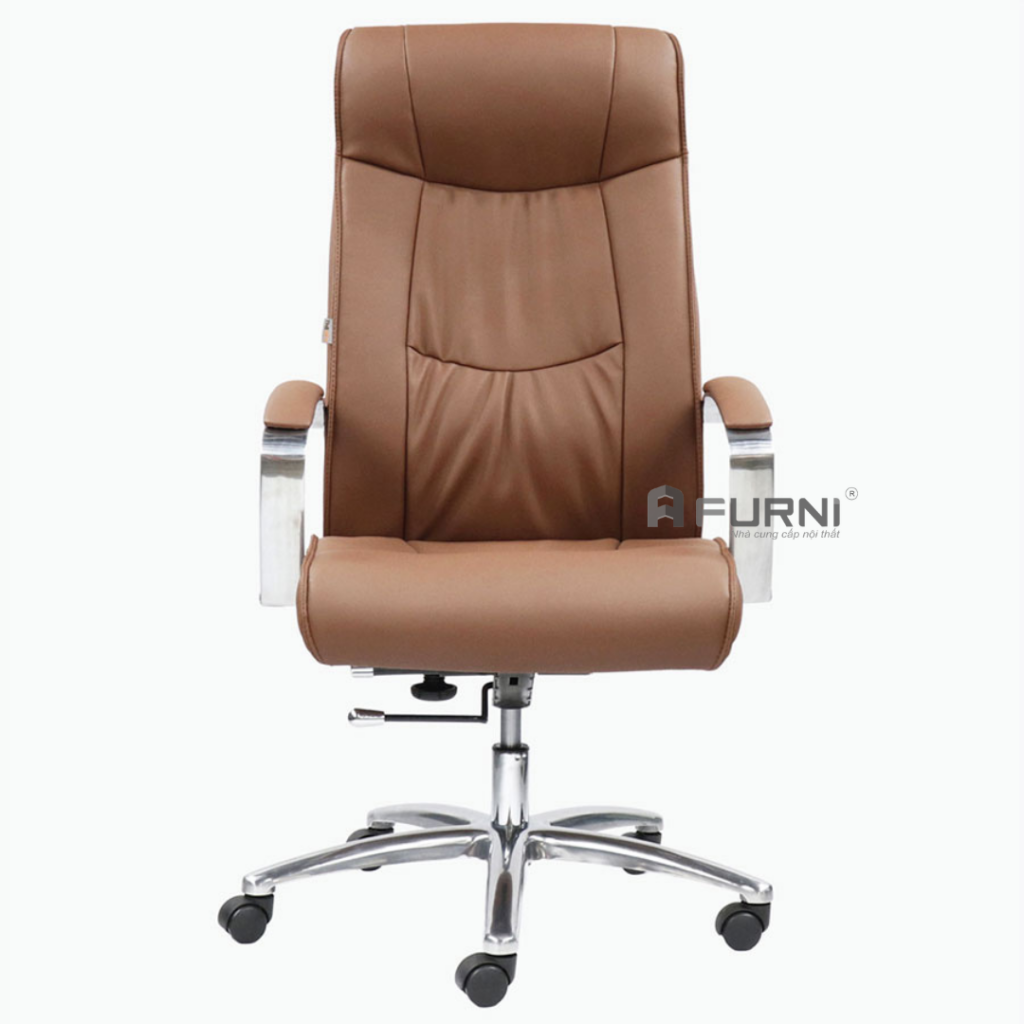 Ghế xoay giám đốc màu nâu bò CM080005-P