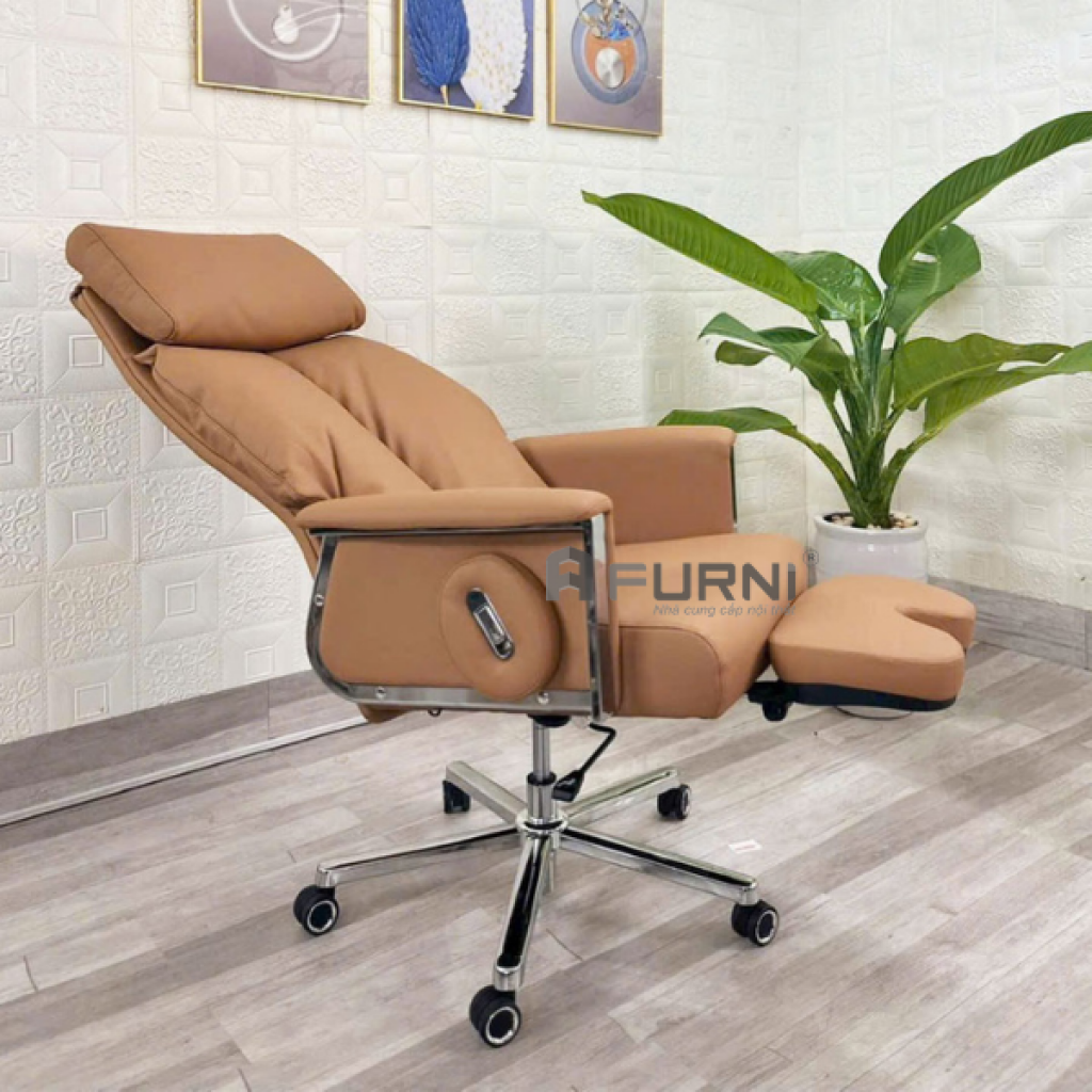 Ghế lãnh đạo có gác chân