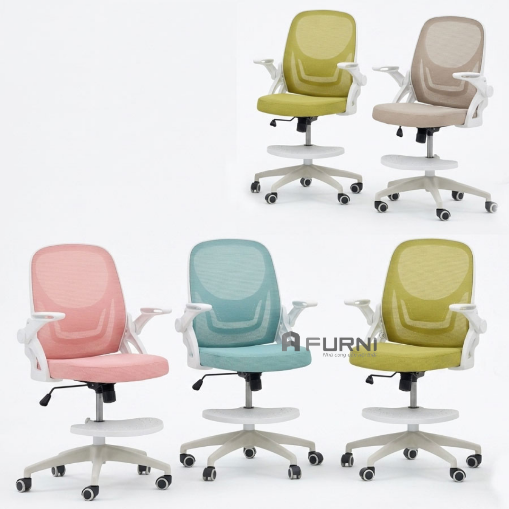 Ghế học bài tay điều chỉnh có gác chân tiện lợi CES03005-M