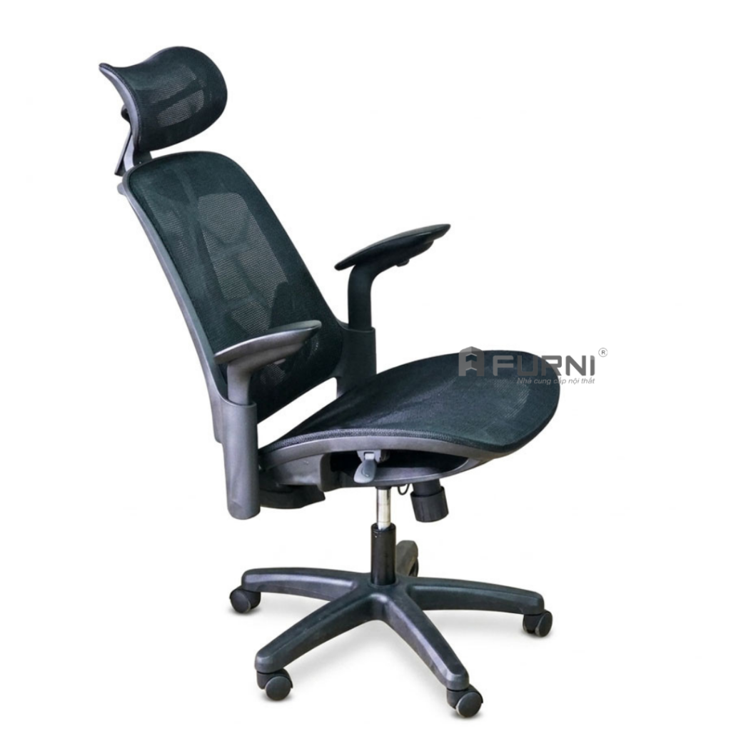Ghế làm việc nâng hạ ngả lưng gật gù CM080004-M
