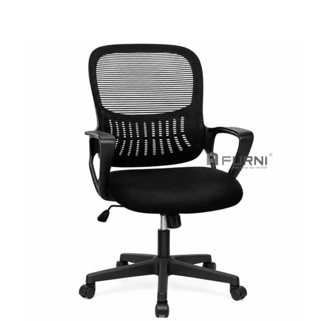 Ghế xoay nhân viên lưng lưới