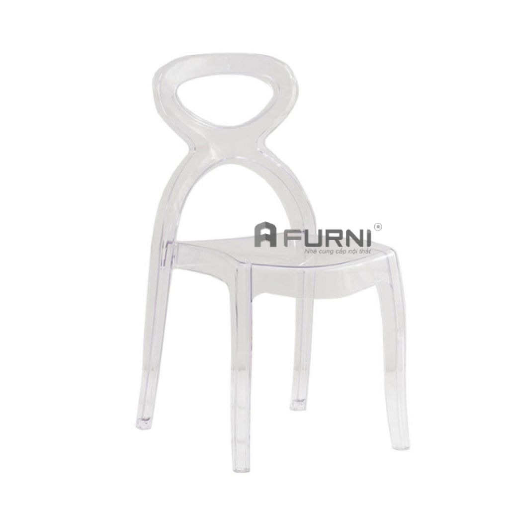 Ghế ăn nhựa trong suốt