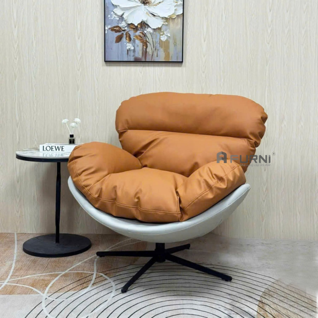 Ghế xoay thư giãn nệm dày nhập khẩu CL16001-P