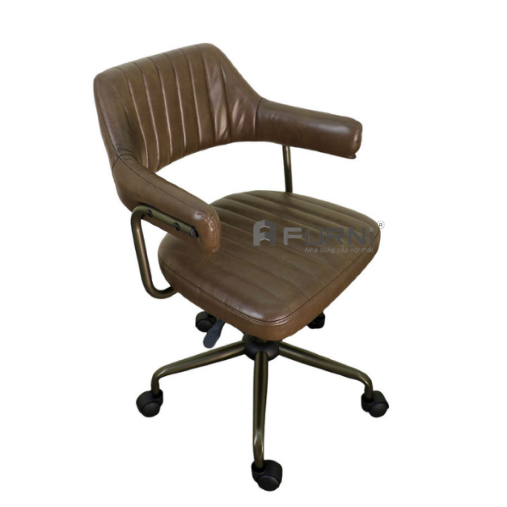 Ghế nhân viên bọc da Nappa